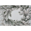 Coroană decorativă Crown Premium Snow 45cm